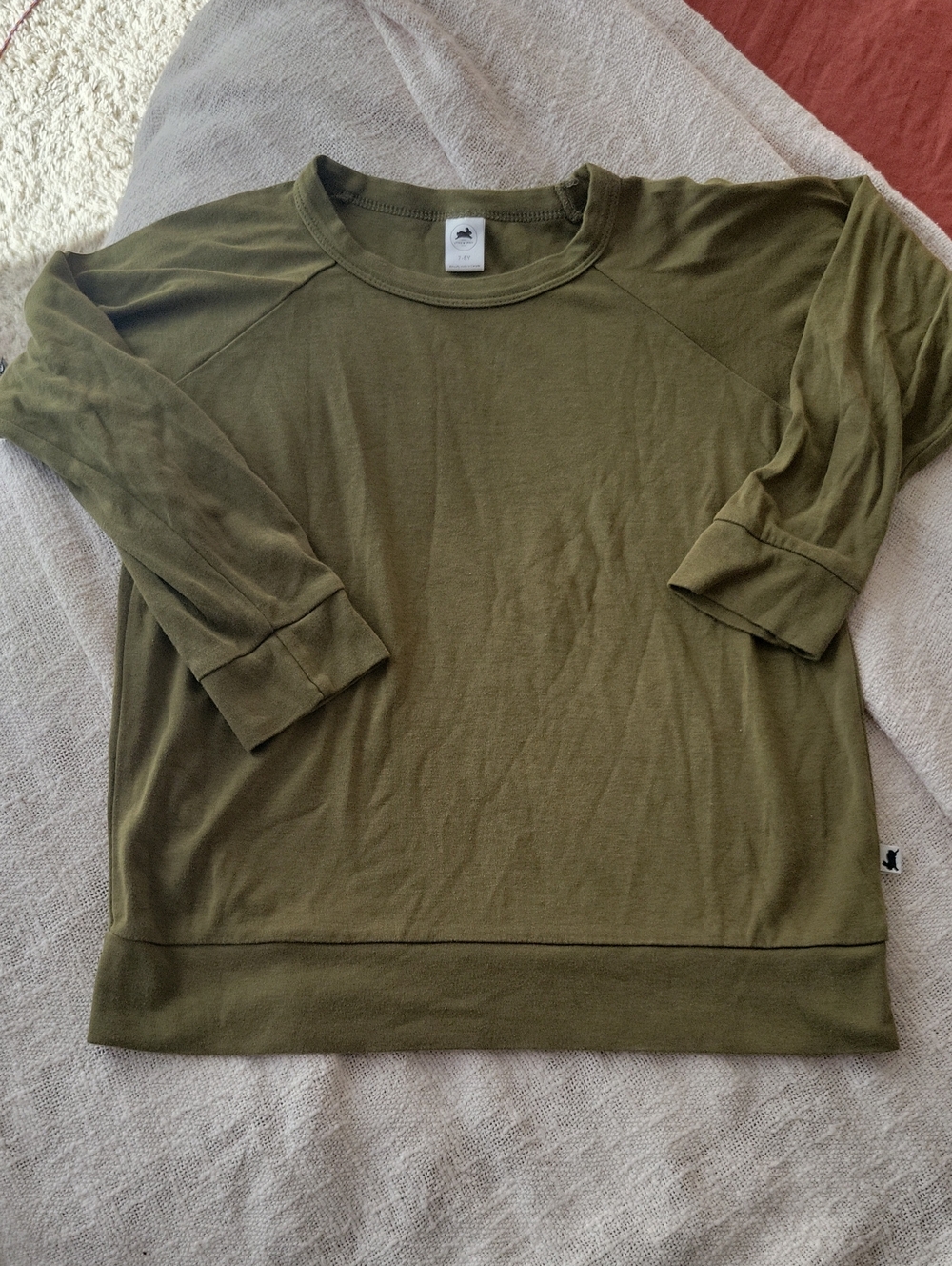 Little And Lively Olive Pullover 5/6year